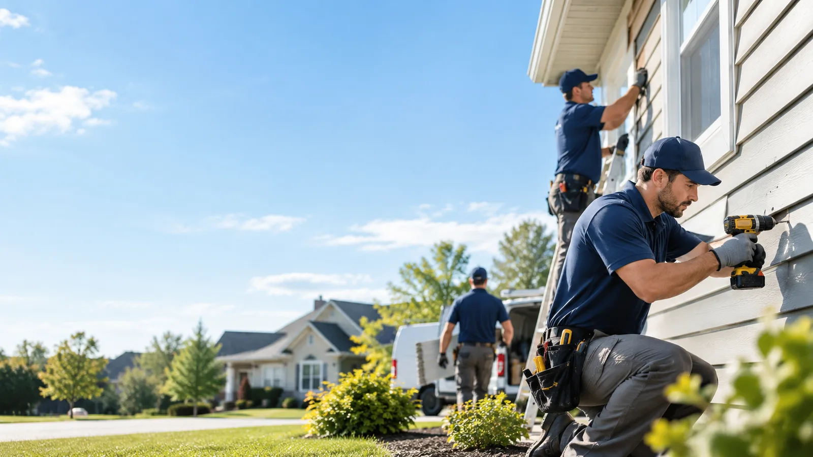 Siding Repair in The Rock, GA